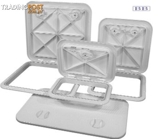 Europa Access Hatch White