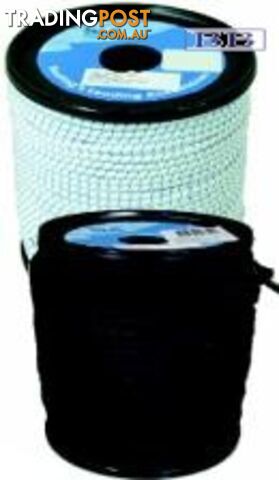SHOCKCORD 7mm x 100m Solid Black
