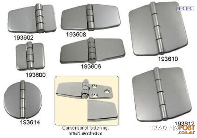 Covered Hinge 74mm
