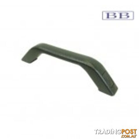 Soft Grip Plastic Grab Handle Black