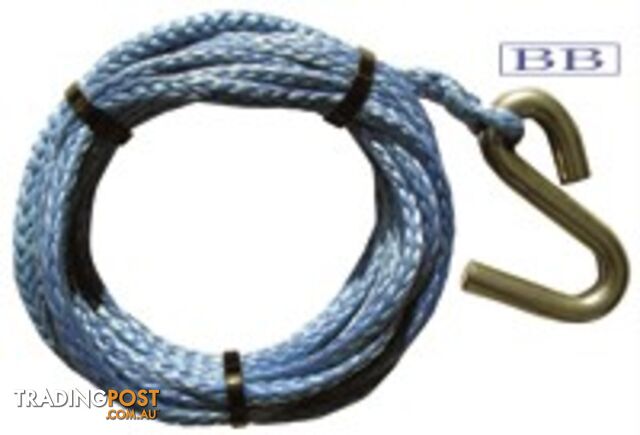 Atlantic Winch Rope Cables 12 plait low stretch UV resistant