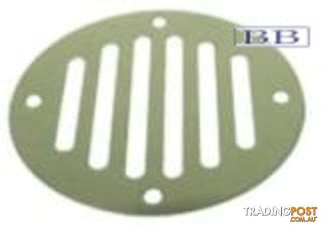 S/S Drain Cover - 82mm Round