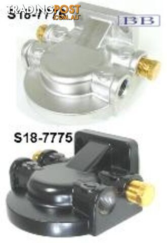 Fuel filter head only, cast s/s 1/4 - Sierra 18-7777