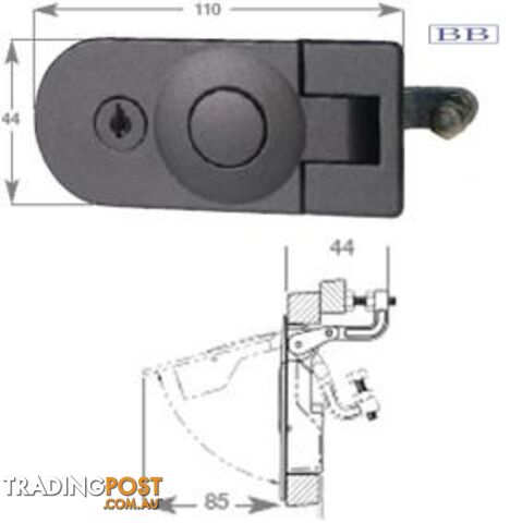 Sealed Lever Latches