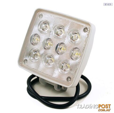 ¥éËLED spotlight with 10 extra bright diodes operating at a range between 9~36...