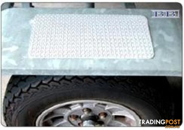 Non-Skid Trailer and boat Patches - 900X160mm - Pair