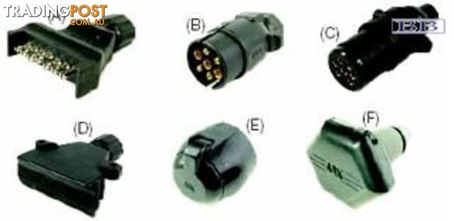 Seven Pin Flat Socket