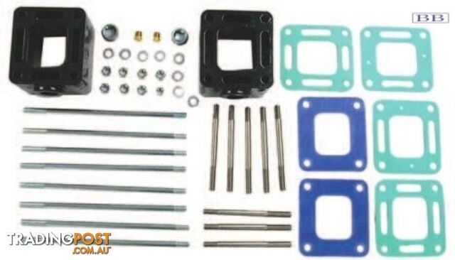 Manifold Riser Spacer Kit 18-1908K FULL KIT 3 inch