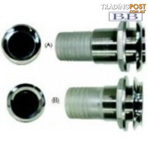 Exhaust outlet s/s 63mm