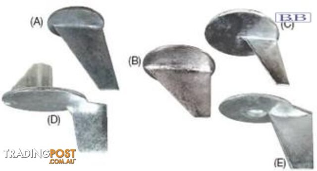 MercuryŒ¬ Type Trim Tab Anode