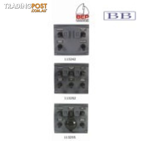 Switch Panel 5 Way Power Socket