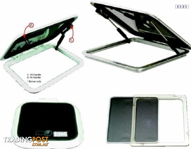 Bomar Nibo Hatch Silver