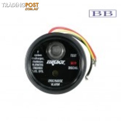 Fireboy Discharge Alarm - Round Bezel