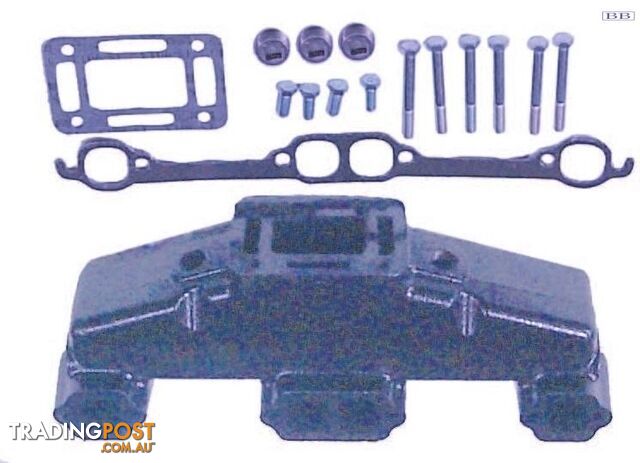 Center Riser Manifold suit GM283, 305, 307 and 350 CID 18-1997-1