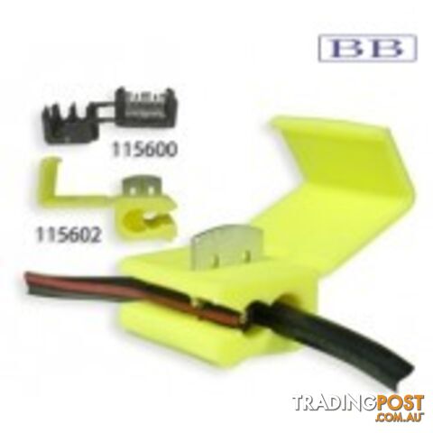 Wire Tap Black 0.5 - 2.5mmŒ_ (100)