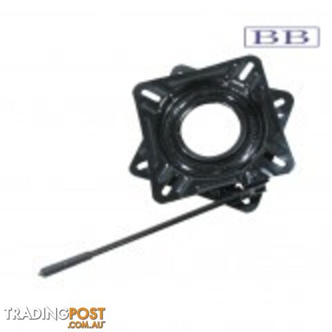 Boat Locking Seat Swivel - Standard Square PPG Coated
