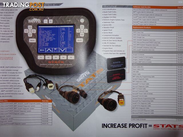 STATS Sierra Touch and Test System Engine Diagnosis Kits