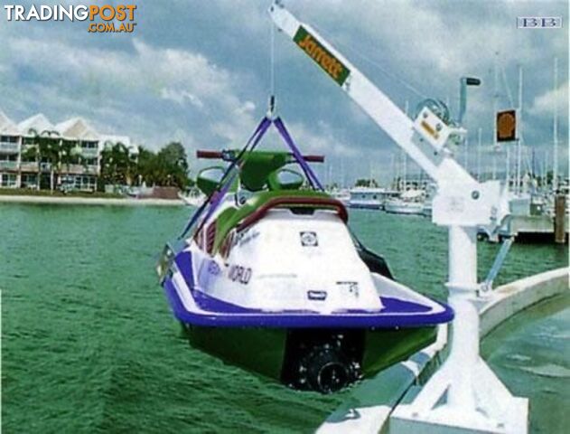 Back saver cranes by Jarret 300kg Manual Lift and Turn (powdercoat white)...