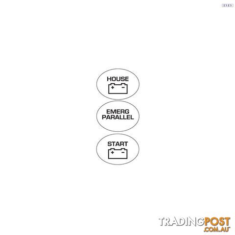 Battery Switch Identification Labels