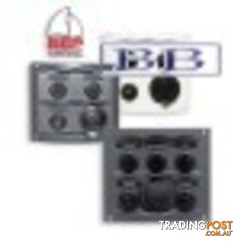 Contour 5 Switch with Socket - Charcoal
