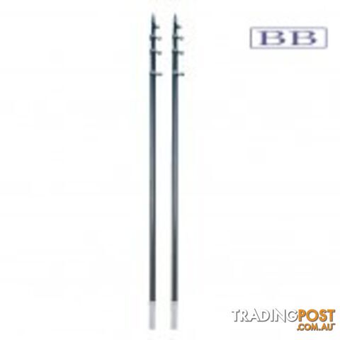 Telescopic Outriggers 4.6m Black (b)