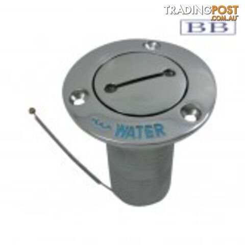 S/S Deck Filler Fuel 50mm