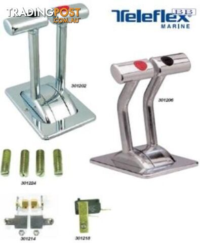 Boat remote Marine Twin Lever Top Mount Control, Straight Handle CH4400