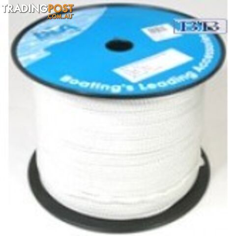 Plaited Polyester Rope Natural - 6mm x 250m