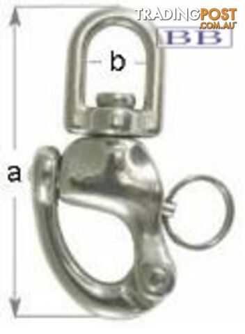 Swivel Snap Shackle - 125mm