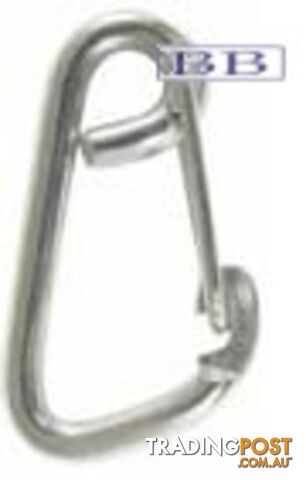 Asymmetric S/S Snap Hook- 60mm
