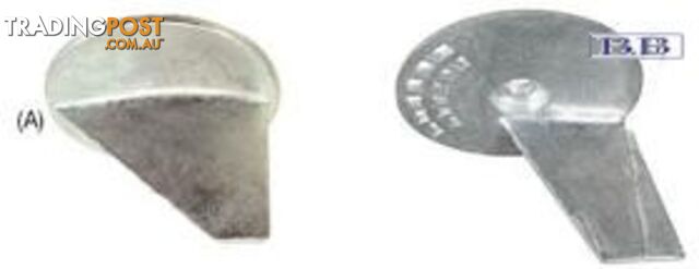 SuzukiŒ¬ Type Skeg Anode 191360