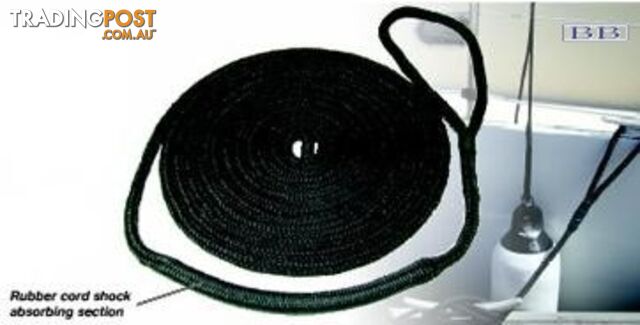 Mooring Line - Elasticised - 15mm x 8m