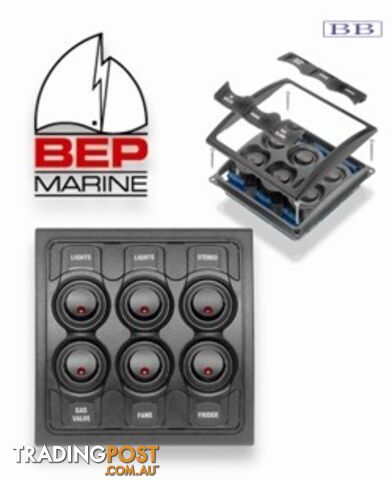 Contour 1000 6 Gang Interior Switch Panel