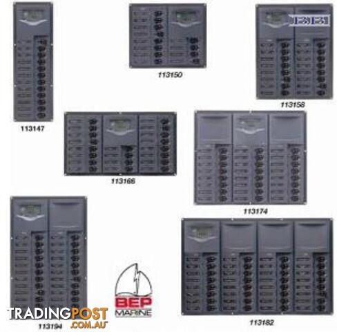 Contour 12 Breaker Panel with Digital Meter