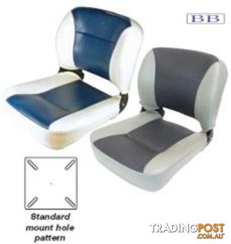 Boat seats Navigator Seat Black & Grey