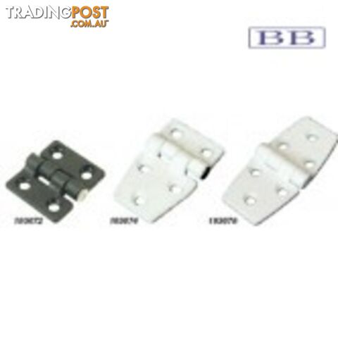 Cabin Hinges White 40mm