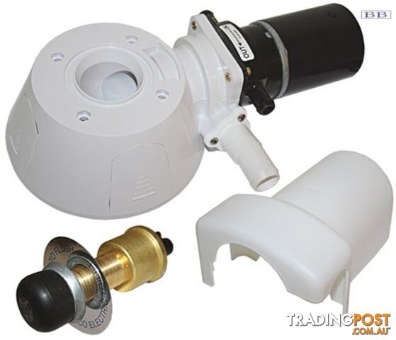 Jabsco Marine Toilet electric conversion kit J11-100 12v or 24v J11-101