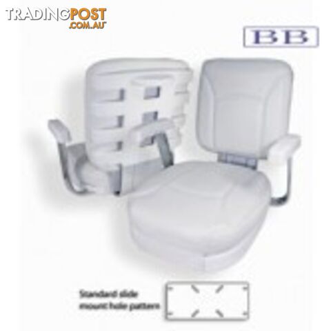 Deluxe Ladderback Chair Grey