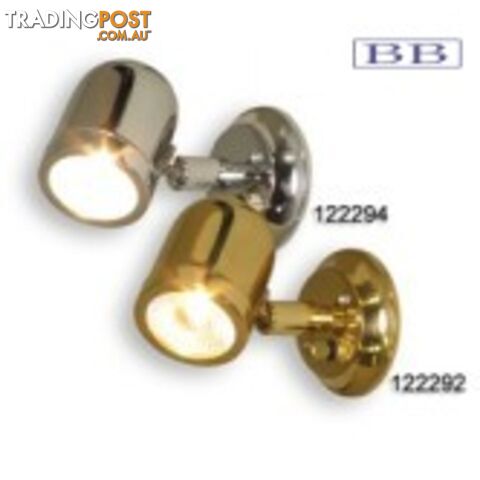 Domed Bulkhead Light - Brass