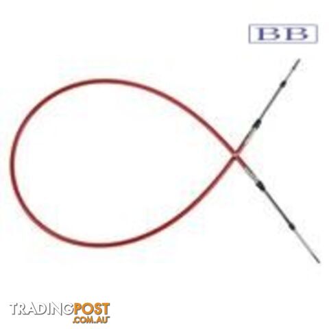 Teleflex marine 33c remote cables 3ft to 24 ft Red CC332