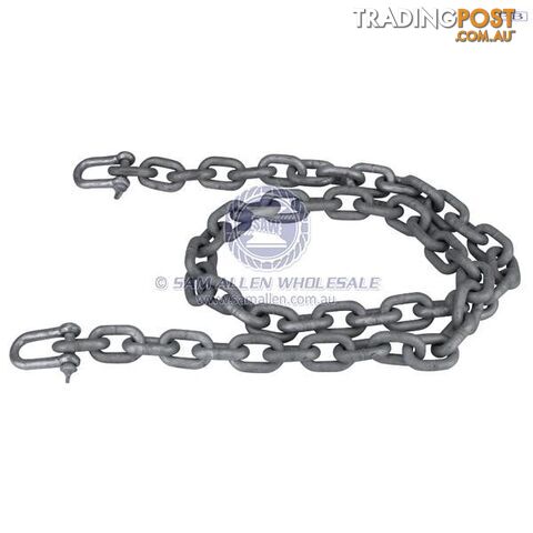 Anchor Chain Regular Link Galvanised with Shackles
