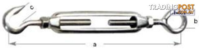 Turnbuckle Hook&Eye M5