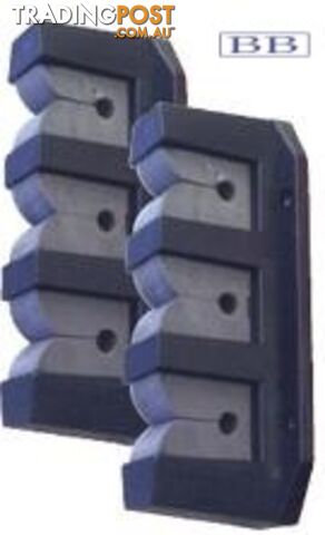 Horizontal 3 Rod Holder