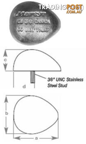 BertramŒ¬ Type Hull Anode
