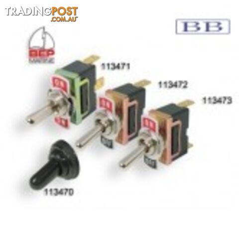 BEP Toggle Switch On/Off/On