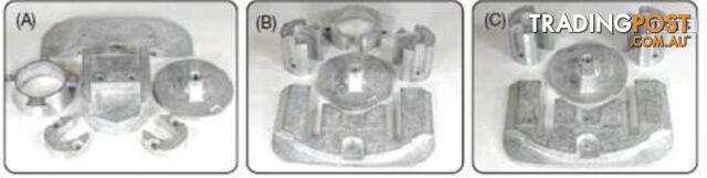 Mercruiser Anodes Kit - Bravo 2&3