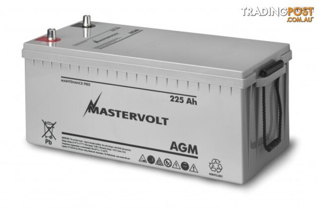 Marine Batteries Mastervolt AGM std 12v 225Ah battery