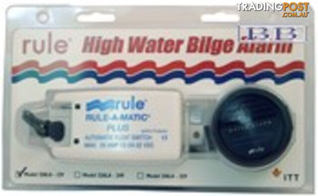 Marine BILGE ALARM HIGH WATER 12v or 24v