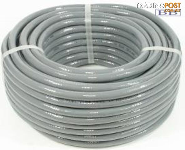 Grey Fuel Hose 8mm x 33m
