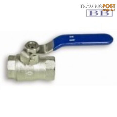 Ball Valve Chromed brass Œ_" 3/8 1/2"
